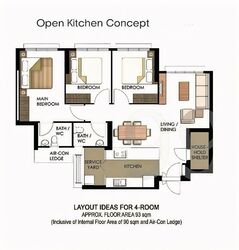 Blk 513C Saraca Breeze @ Yishun (Yishun), HDB 4 Rooms #491793641